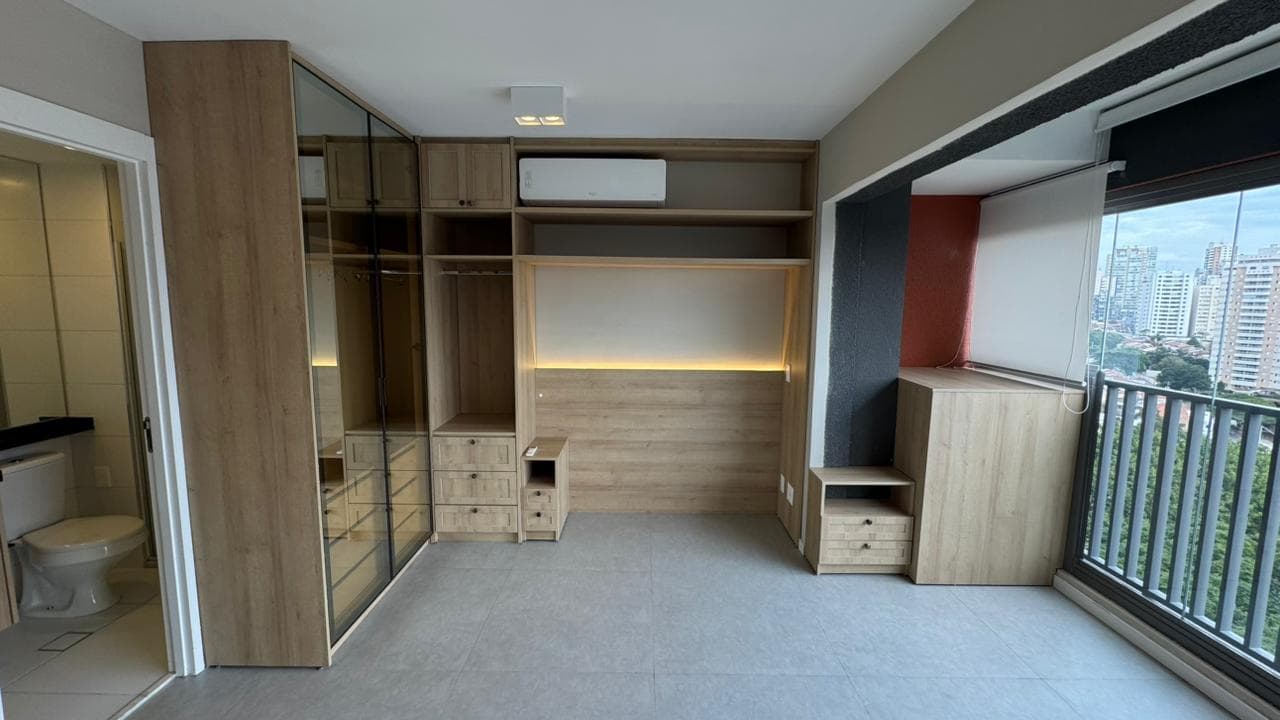 Studio 1 quarto em Pompeia, São Paulo, 32m²